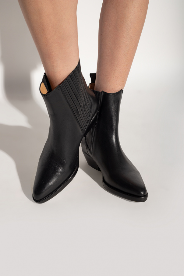 【関税込み】Isabel Marant ブラック Delena ブーツ Delena' Chelsea boots Isabel Marant - SchaferandweinerShops